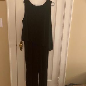 Chico’s black one piece pant set